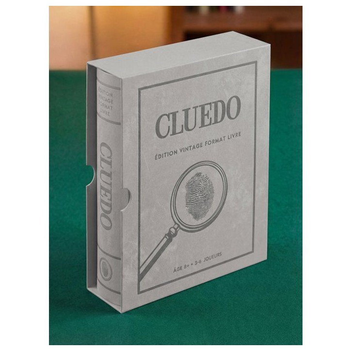 Cluedo édition vintage - Format livre - Jeu de société - MEGABLEU - Des 8 ans Cluedo édition vintage - Format livre - Jeu de société - MEGABLEU - Des 8 ans