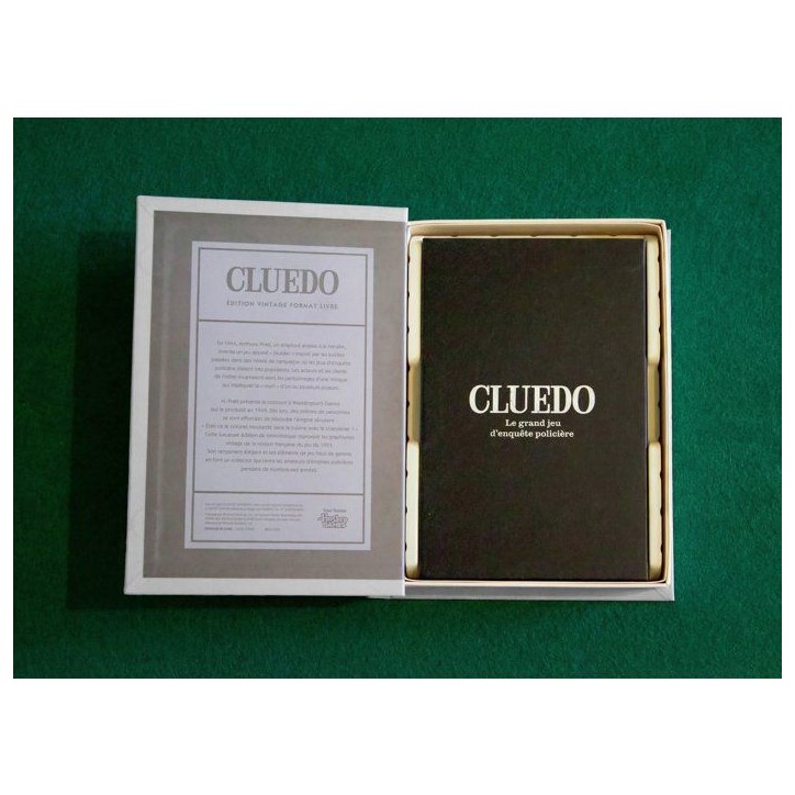 Cluedo édition vintage - Format livre - Jeu de société - MEGABLEU - Des 8 ans Cluedo édition vintage - Format livre - Jeu de société - MEGABLEU - Des 8 ans