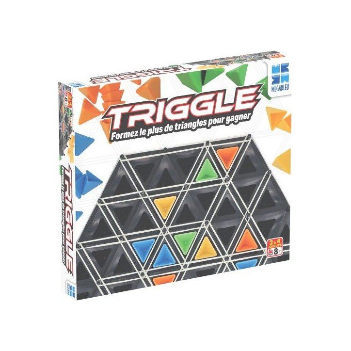 Triggle - Jeu de société - MEGABLEU - 2 a 4 joueurs - Des 8 ans Triggle - Jeu de société - MEGABLEU - 2 a 4 joueurs - Des 8 ans