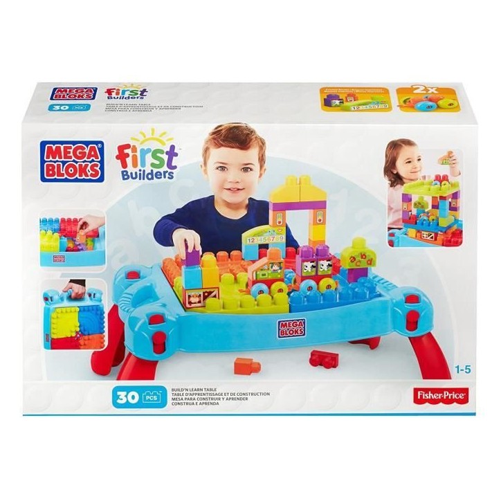 MEGABLOKS First Builders - La Table 3-en-1