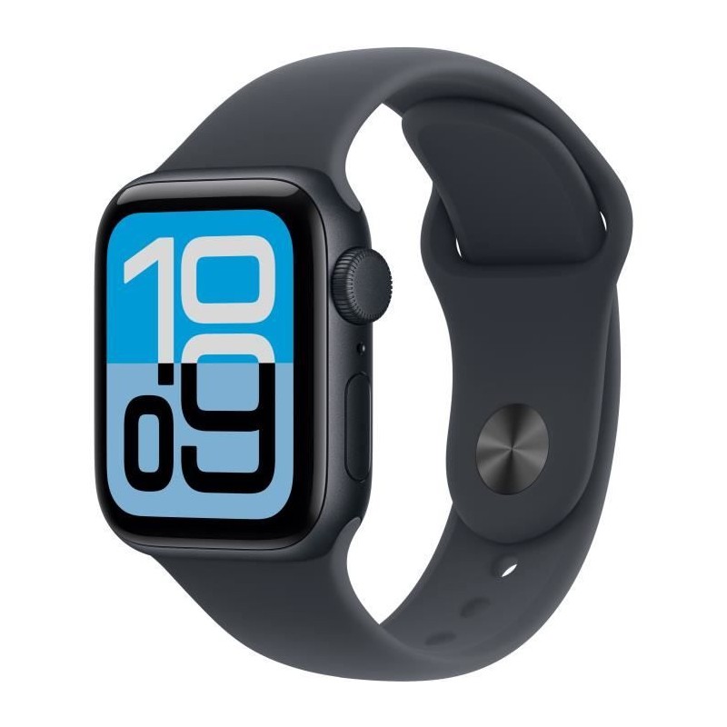 Apple Watch SE 3 GPS - 40mm - Boîtier Midnight Aluminium - Bracelet