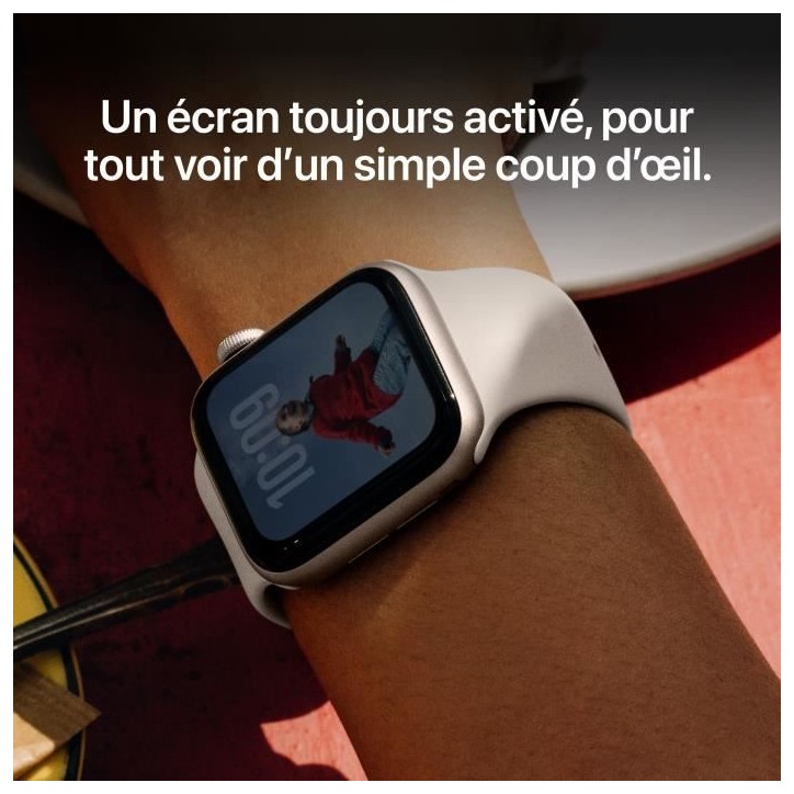 Apple Watch SE 3 GPS - 40mm - Boîtier Midnight Aluminium - Bracelet Midnight Sport Band - S/M Apple Watch SE 3 GPS - 40mm - Boîtier Midnight Aluminium - Bracelet Midnight Sport Band - S/M