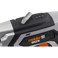 Visseuse sans fil - MEISTER - MAS36 - Batterie 3,6V Li-ion 2,0 Ah - Ro