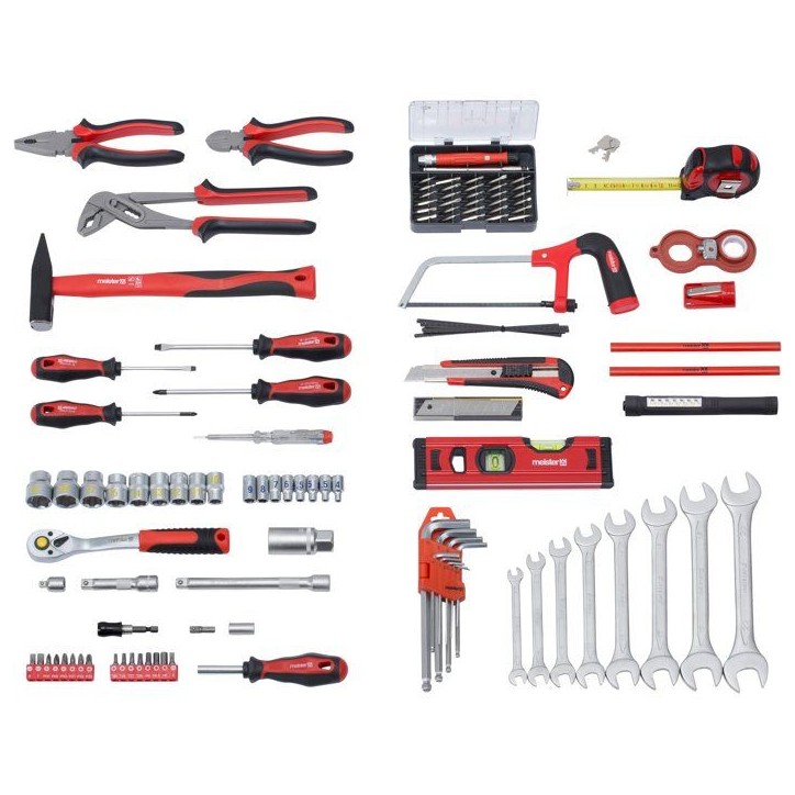 Coffret a outils 121 pieces - MEISTER - Alu Coffret a outils 121 pieces - MEISTER - Alu