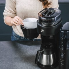 Cafetiere filtre avec moulin intégré - MELITTA - Aromafresh Therm Pr