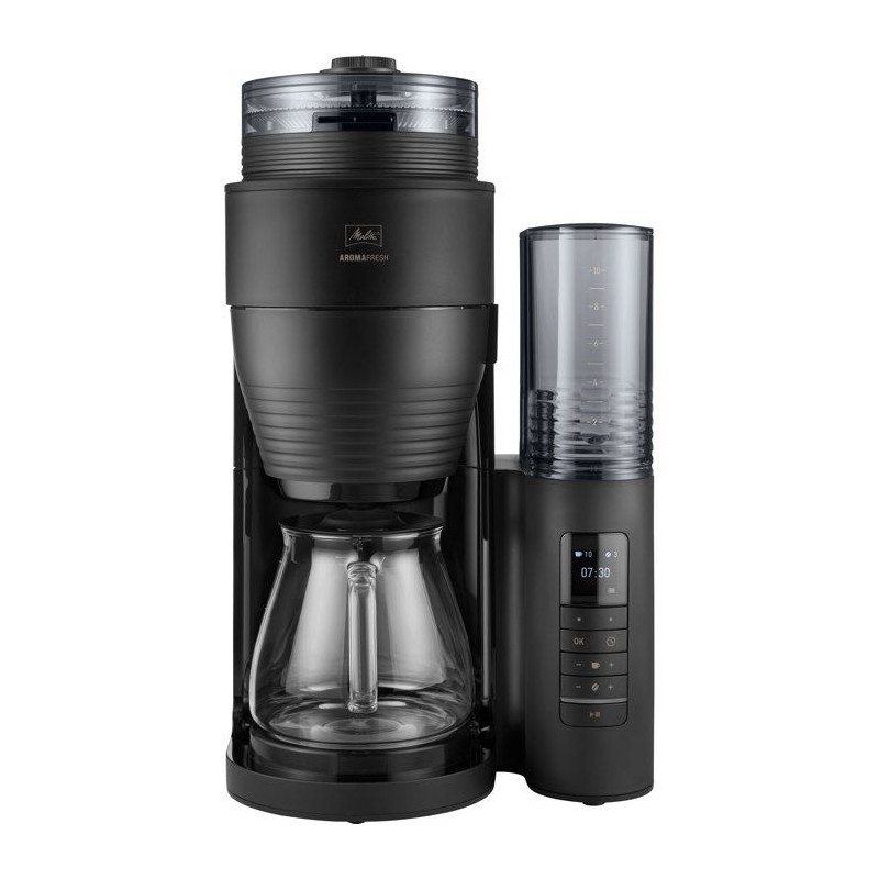 Cafetiere filtre avec moulin intégré - MELITTA - Aromafresh Glass Pr