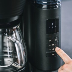 Cafetiere filtre avec moulin intégré - MELITTA - Aromafresh Glass Pr