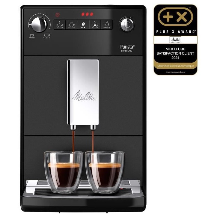 Machine a café automatique - MELITTA - Purista F230-102 - Noir Machine a café automatique - MELITTA - Purista F230-102 - Noir