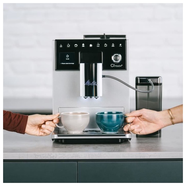 Machine a café automatique - MELITTA - CI Touch 630-112 - Noir mat Machine a café automatique - MELITTA - CI Touch 630-112 - Noir mat