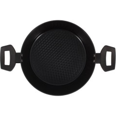 Faitout - MENASTYL - 6020647 - En alumimium forgé - 24 cm - Noir - To