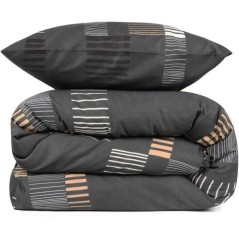 Parure de lit - 1 housse de couette 220x240 cm + 2 taies d'oreiller 60