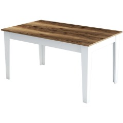 Table a manger - MILAN - Rectangulaire - 4 personnes - 145 x 75 x 88 c