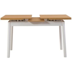 Table a manger - OLIVER - Extensible - Rectangulaire - 4 personnes - 1