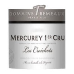 Domaine Tremeaux Les Croichots 2024 Mercurey 1er cru - Vin rouge de Bourgogne