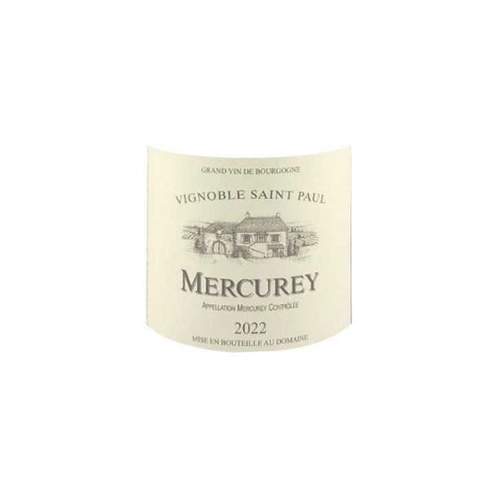 Vignoble Saint Paul 2022 Mercurey - Vin rouge de Bourgogne