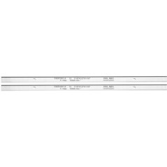 Lame de rabot - METABO - DH 330/316 - HSS - Réaffûtable - Teneur en
