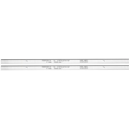 Lame de rabot - METABO - DH 330/316 - HSS - Réaffûtable - Teneur en