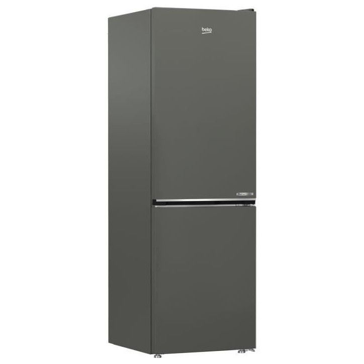 Réfrigérateur combiné - BEKO - B5RCNE366HG - Classe C - 316 L - 59,5 x 66,3 x 186,5 cm - Manhattan Gray