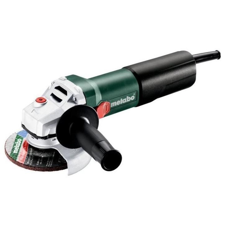 Set Meuleuse d'angle - METABO - WEQ 1400-125 - Ecrou de serrage M-Quick Set Meuleuse d'angle - METABO - WEQ 1400-125 - Ecrou de serrage M-Quick