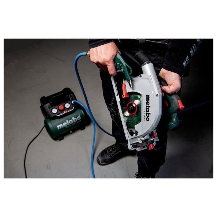 Compresseur - METABO - Basic 160-6 W OF - 6 Litres - 900 W - 8 bar Compresseur - METABO - Basic 160-6 W OF - 6 Litres - 900 W - 8 bar