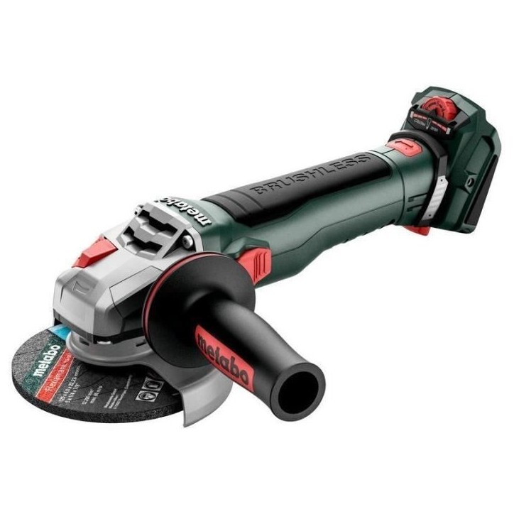 Meuleuse sans fil - METABO - WVB 18 LT BL 11-125 Quick - 18V - Béton - Professionnelle Meuleuse sans fil - METABO - WVB 18 LT BL 11-125 Quick - 18V - Béton - Professionnelle