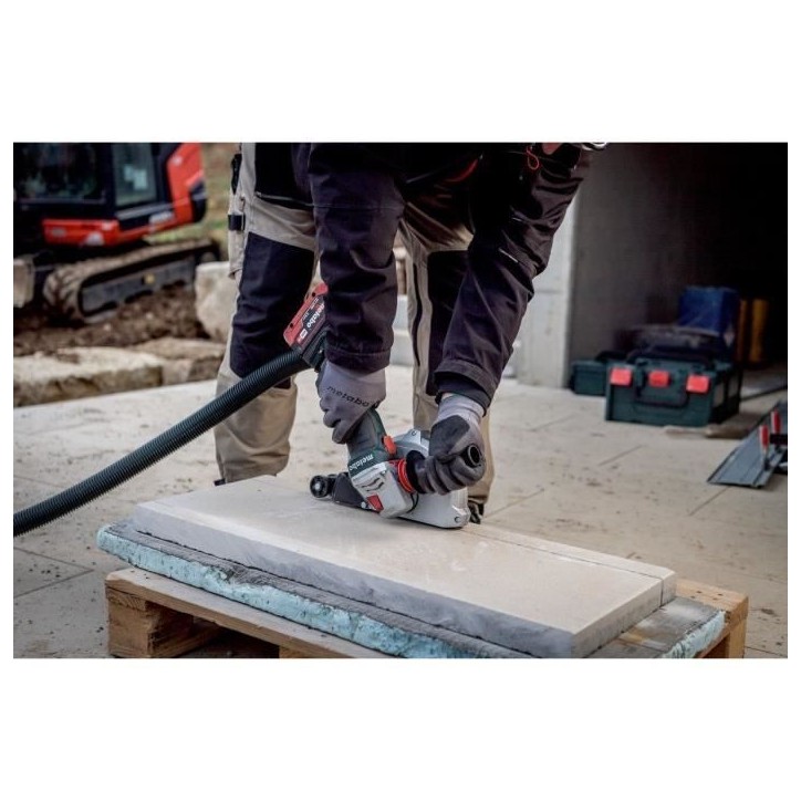 Meuleuse sans fil - METABO - WVB 18 LT BL 11-125 Quick - 18V - Béton - Professionnelle Meuleuse sans fil - METABO - WVB 18 LT BL 11-125 Quick - 18V - Béton - Professionnelle