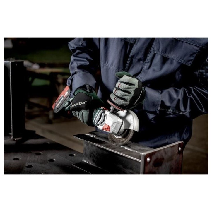 Meuleuse sans fil - METABO - WVB 18 LT BL 11-125 Quick - 18V - Béton - Professionnelle Meuleuse sans fil - METABO - WVB 18 LT BL 11-125 Quick - 18V - Béton - Professionnelle