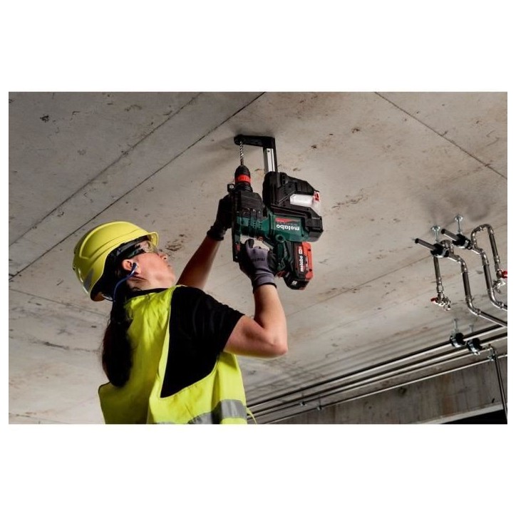 Marteau perforateur sans fil - METABO - KH 18 LTX BL 28 Q - 18 V - Brushless - 3 fonctions Marteau perforateur sans fil - METABO - KH 18 LTX BL 28 Q - 18 V - Brushless - 3 fonctions