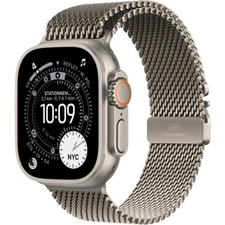 Apple Watch Ultra 3 GPS + Cellular - 49mm - Boîtier Natural Titani