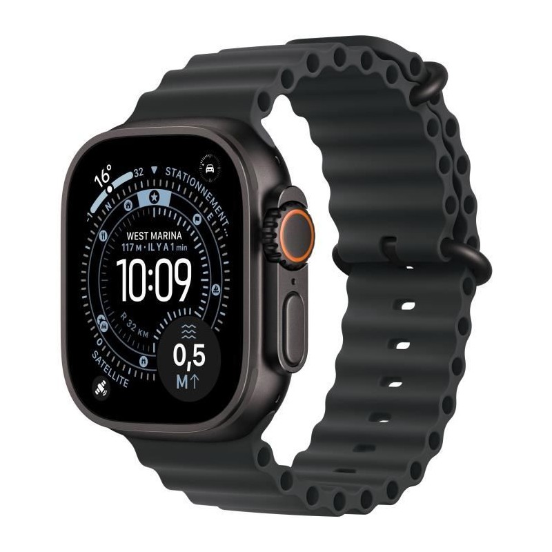 Apple Watch Ultra 3 GPS + Cellular - 49mm - Boîtier Black Titanium
