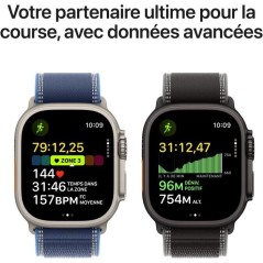 Apple Watch Ultra 3 GPS + Cellular - 49mm - Boîtier Black Titanium