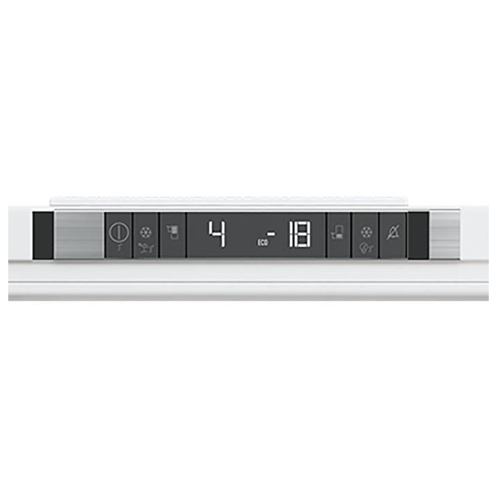 Réfrigérateur combiné - BEKO - 2 portes - Intégrable - 254 L (185 L + 69 L) - Froid ventilé - Classe E