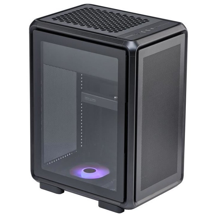 Boitier PC Gaming - COOLER MASTER - MF400M-KHNN-S00 - MasterFrame 400 Mesh Black - Micro-ATX et Mini-ITX Boitier PC Gaming - COOLER MASTER - MF400M-KHNN-S00 - MasterFrame 400 Mesh Black - Micro-ATX et Mini-ITX
