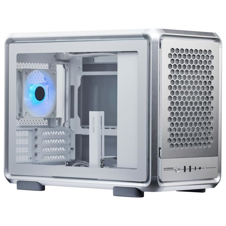 Boitier PC Gaming - COOLER MASTER - MF400M-SHNN-S00 - MasterFrame 400 Mesh Silver - Micro-ATX et Mini-ITX Boitier PC Gaming - COOLER MASTER - MF400M-SHNN-S00 - MasterFrame 400 Mesh Silver - Micro-ATX et Mini-ITX