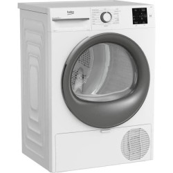 Seche-linge pompe a chaleur BEKO D3H19302W - 9 kg - L60cm - Blanc