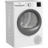 Seche-linge pompe a chaleur BEKO D3H19302W - 9 kg - L60cm - Blanc
