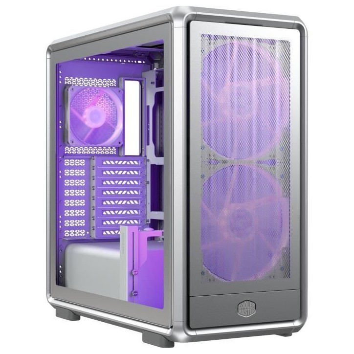 COOLER MASTER - MasterFrame 600 Mesh Silver ARGB - Boîtier PC - Moyen tour COOLER MASTER - MasterFrame 600 Mesh Silver ARGB - Boîtier PC - Moyen tour