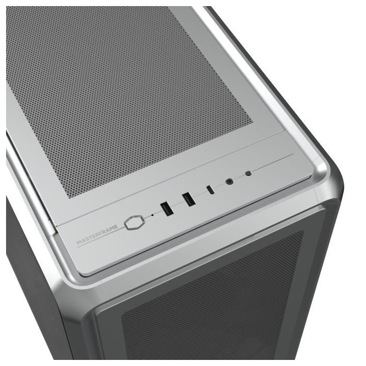 COOLER MASTER - MasterFrame 600 Mesh Silver ARGB - Boîtier PC - Moyen tour COOLER MASTER - MasterFrame 600 Mesh Silver ARGB - Boîtier PC - Moyen tour