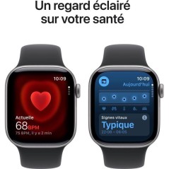 Apple Watch Series 11 GPS + Cellular - 42mm - Boîtier Space Grey Al
