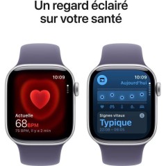 Apple Watch Series 11 GPS + Cellular - 42mm - Boîtier Silver Alumin