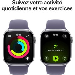 Apple Watch Series 11 GPS + Cellular - 42mm - Boîtier Silver Alumin