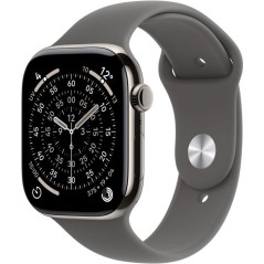 Apple Watch Series 11 GPS + Cellular - 42mm - Boîtier Natural Titan