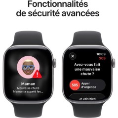 Apple Watch Series 11 GPS + Cellular - 46mm - Boîtier Space Grey Al