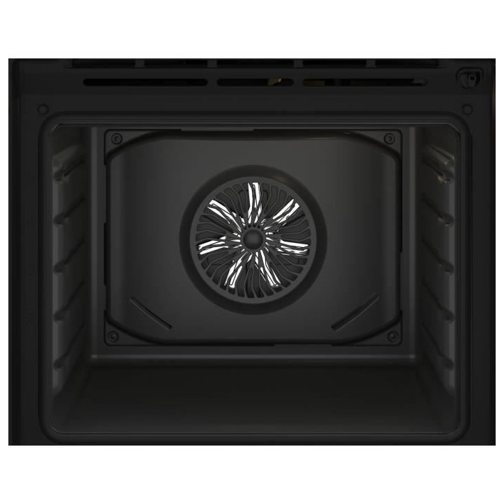 Four multifonction encastrable - Pyrolyse - BEKO - BBIE11300BMP - Noir - Porte froide - 59,4 x 56,7 x 59,5 cm Four multifonction encastrable - Pyrolyse - BEKO - BBIE11300BMP - Noir - Porte froide - 59,4 x 56,7 x 59,5 cm