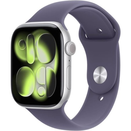 Apple Watch Series 11 GPS + Cellular - 46mm - Boîtier Silver Alumin