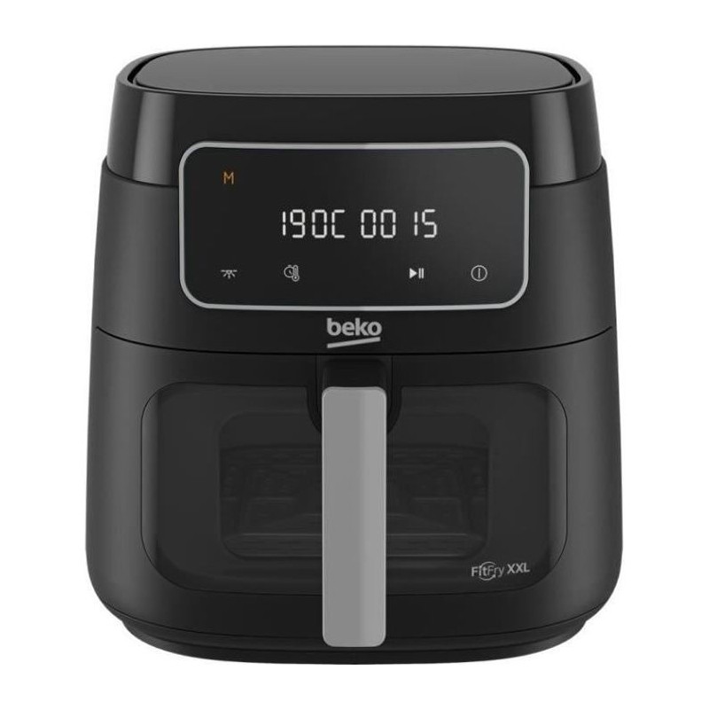 Friteuse multifonction a air chaud - BEKO - FRL3374B - 1900 W - 7,6 L Friteuse multifonction a air chaud - BEKO - FRL3374B - 1900 W - 7,6 L