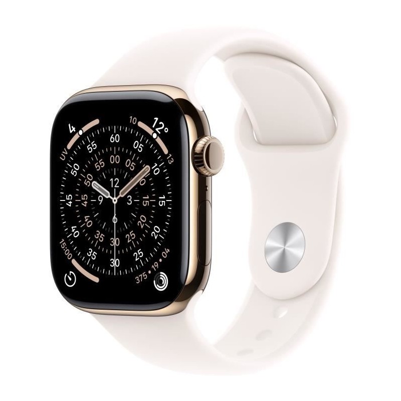 Apple Watch Series 11 GPS + Cellular - 46mm - Boîtier Gold Titanium