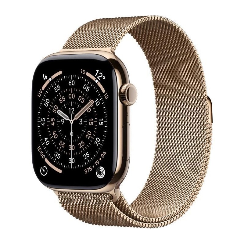 Apple Watch Series 11 GPS + Cellular - 46mm - Boîtier Gold Titanium