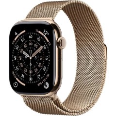 Apple Watch Series 11 GPS + Cellular - 46mm - Boîtier Gold Titanium