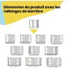SAFETY 1ST Barriere de sécurité enfant Easy Close - Métal - 73 a 80